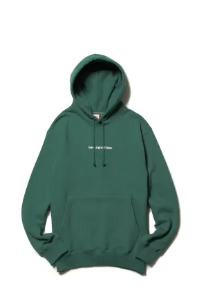 SIDE LOGO EMBROIDERED PULLOVER HOODIE FL EVER GREEN