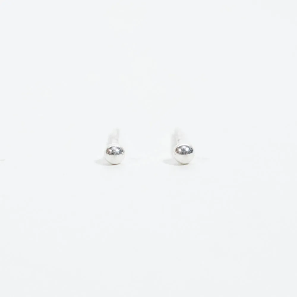 Silver 2mm Ball Studs