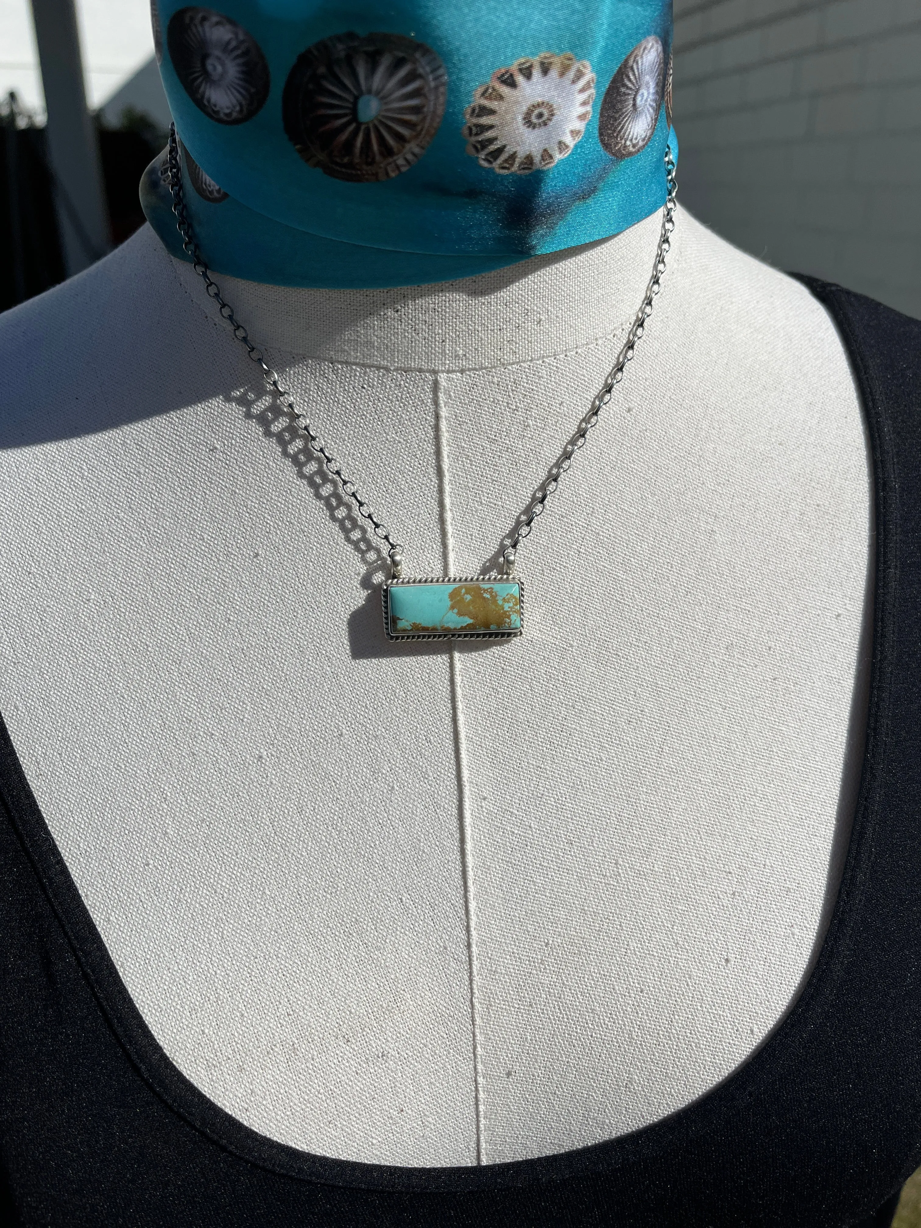 Simple Kingman Bar Necklace #18