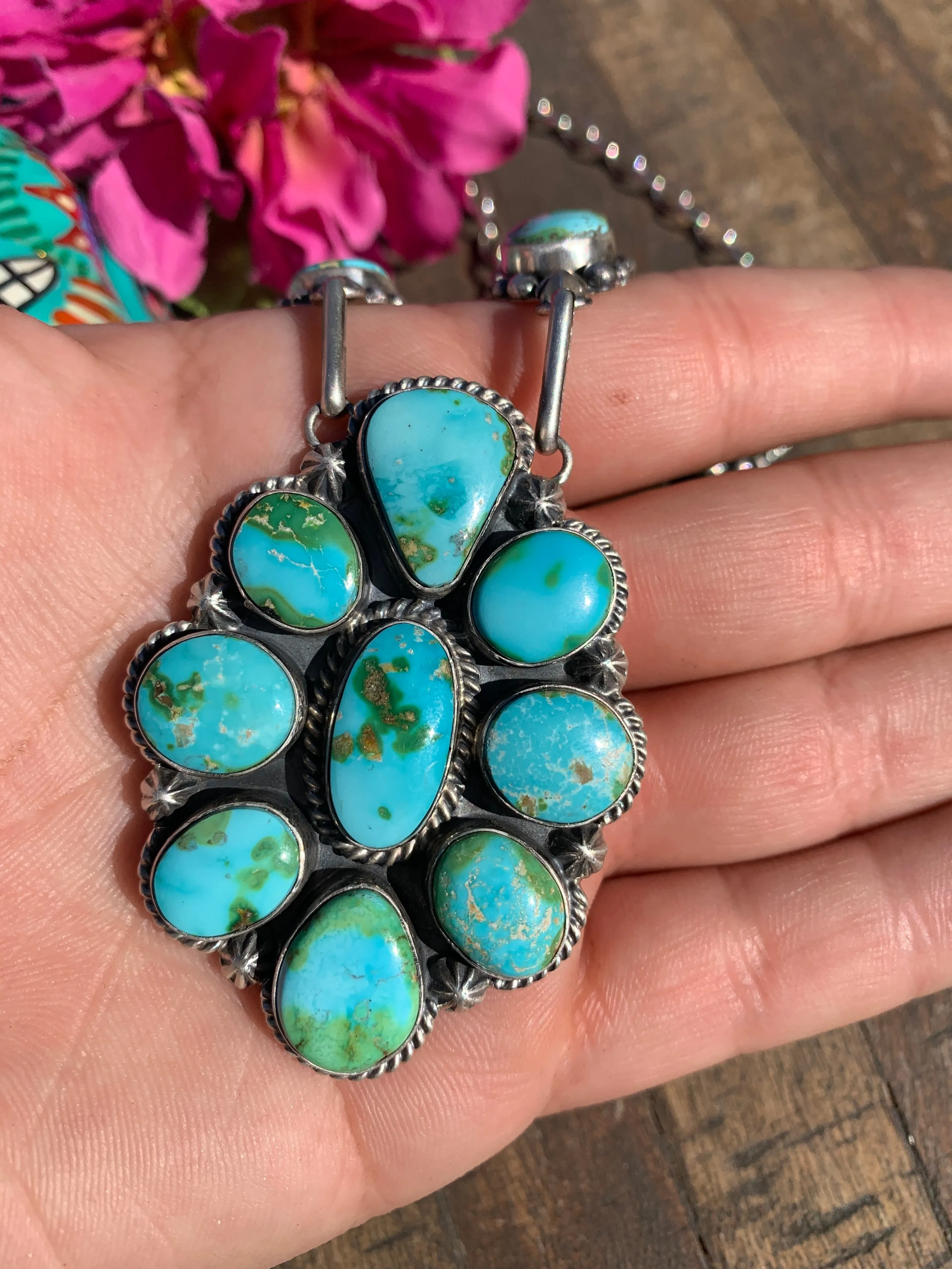 Sonoran Gold Turquoise Lariat