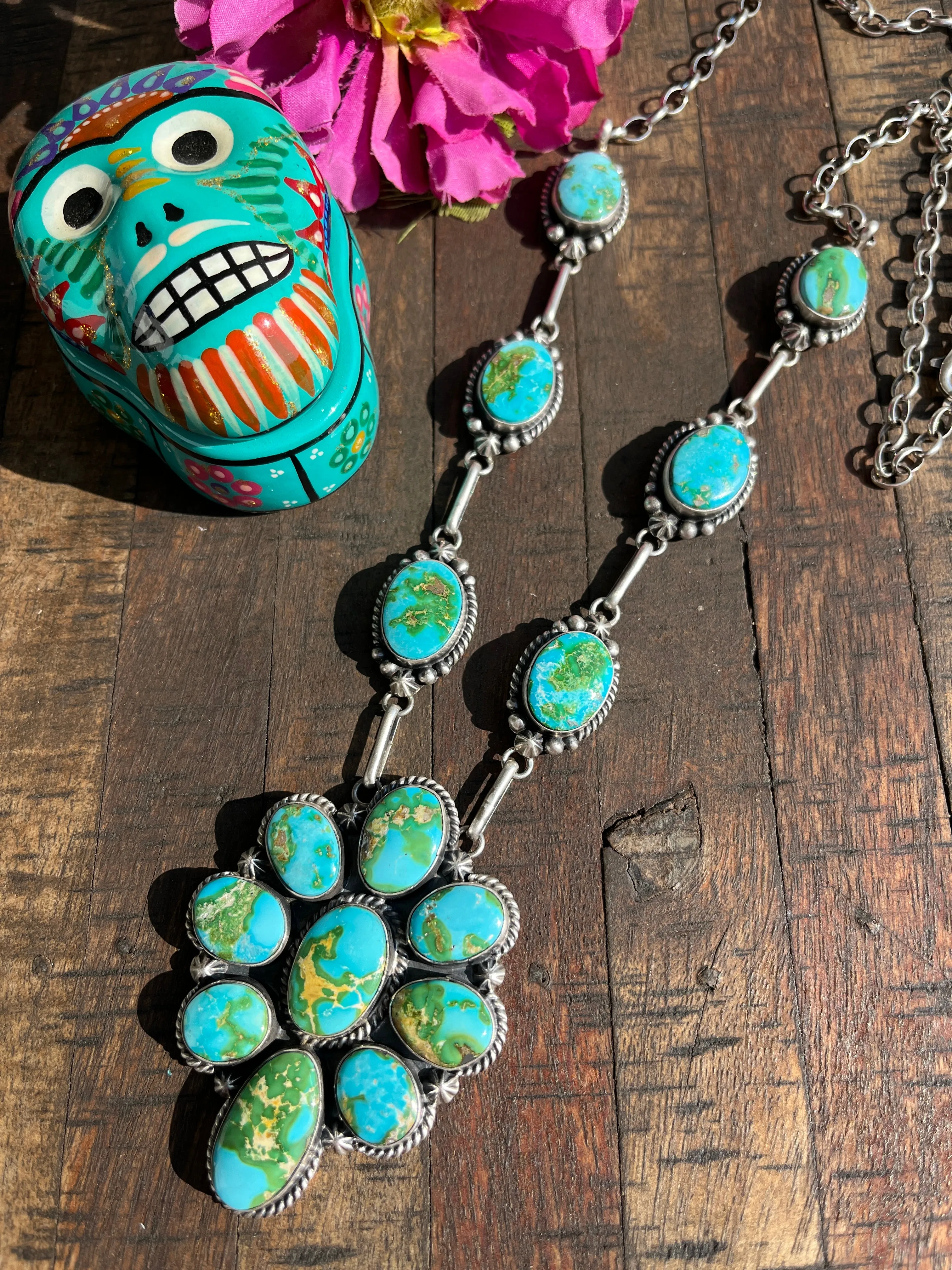 Sonoran Gold Turquoise Necklace