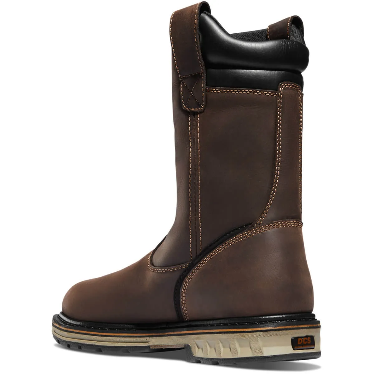 Steel Yard 11 Men's Pull-On Boot Wellington Brown WP