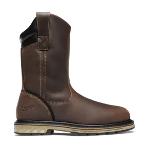 Steel Yard 11 Men's Pull-On Boot Wellington Brown WP