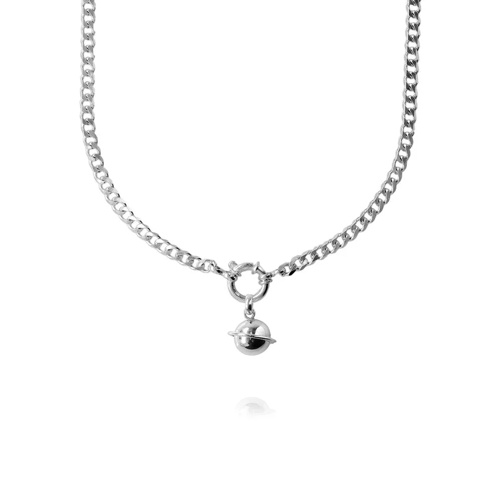 Stella Silver Necklace