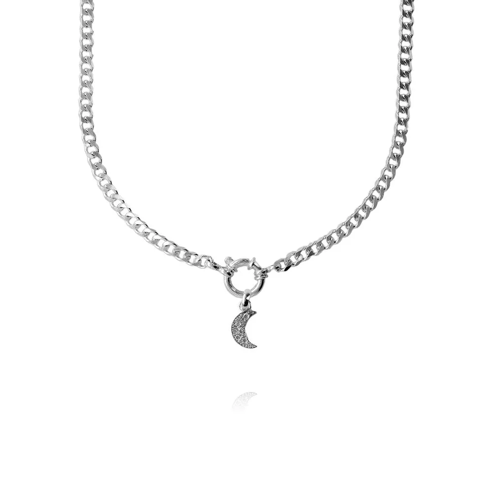 Stella Silver Necklace