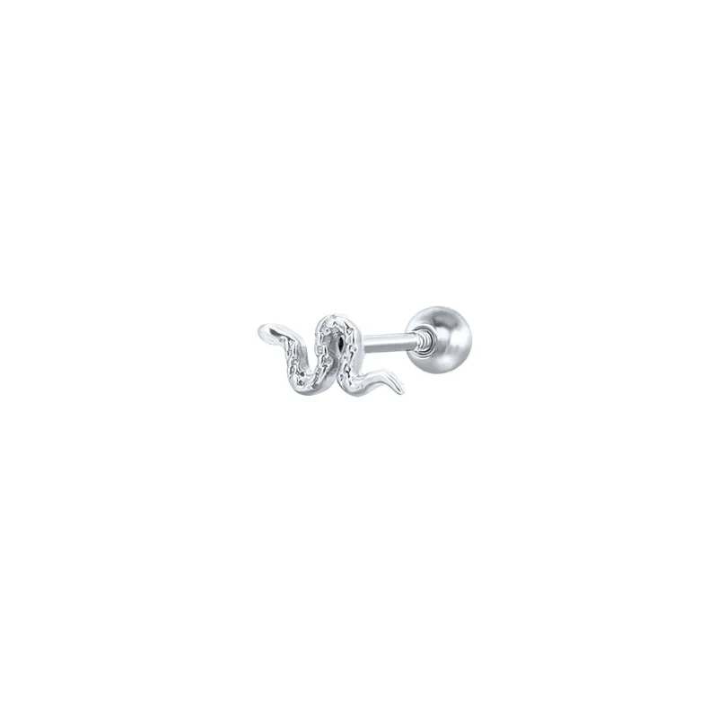 Sterling Silver Stud Piercing Earring