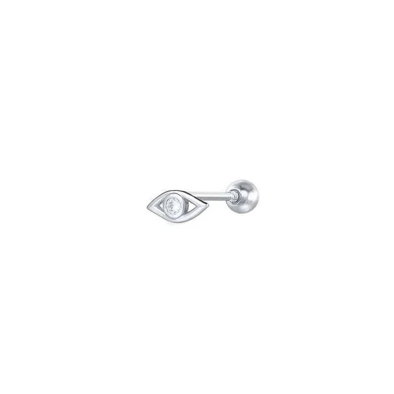 Sterling Silver Stud Piercing Earring