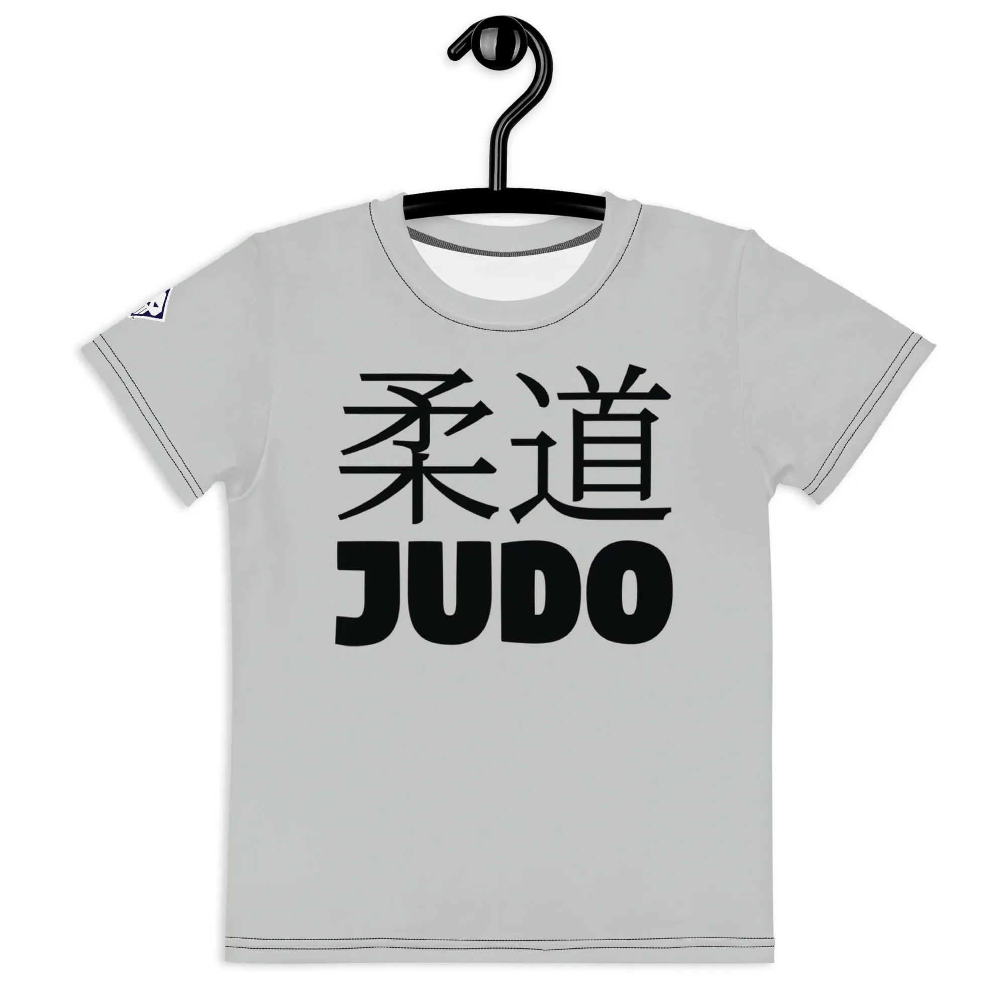 Summer Essential: Girl's Short Sleeve Classic Judo Rash Guard - Smoke