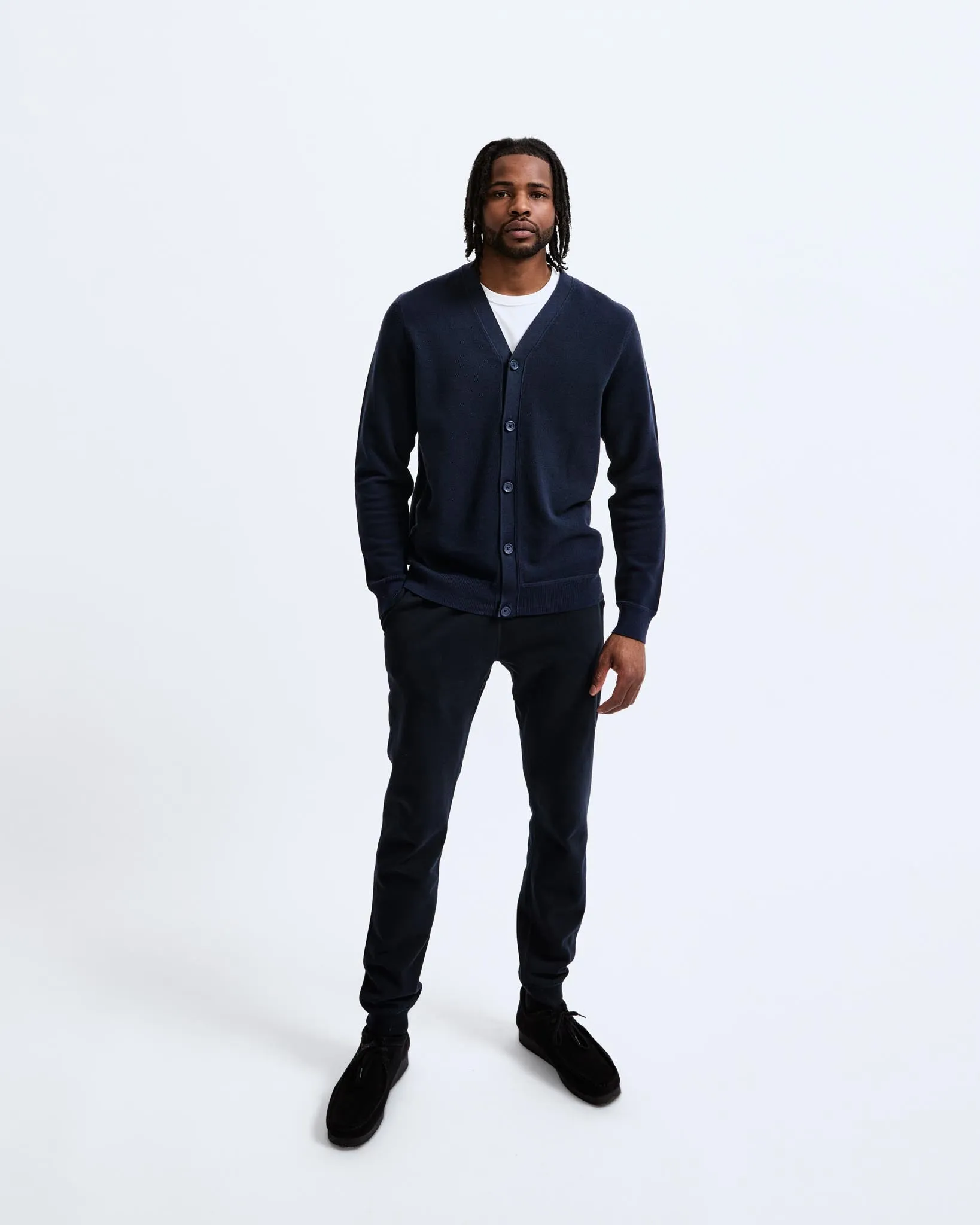 Supima Pique Ace Cardigan