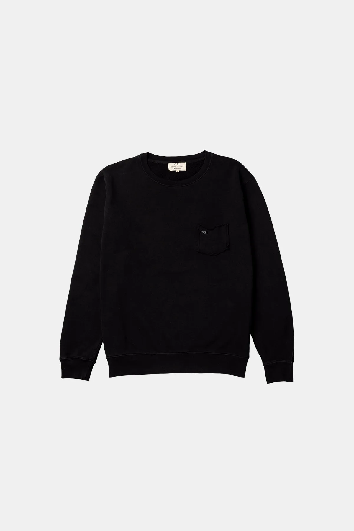 SWEATSHIRT BACKGAMMON BLACK