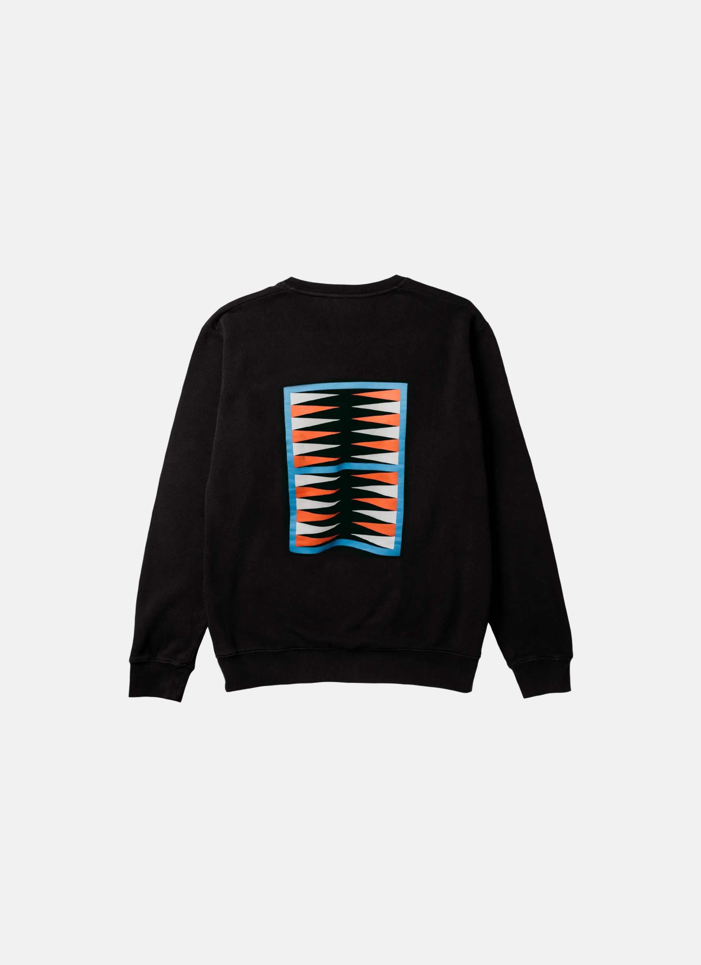 SWEATSHIRT BACKGAMMON BLACK