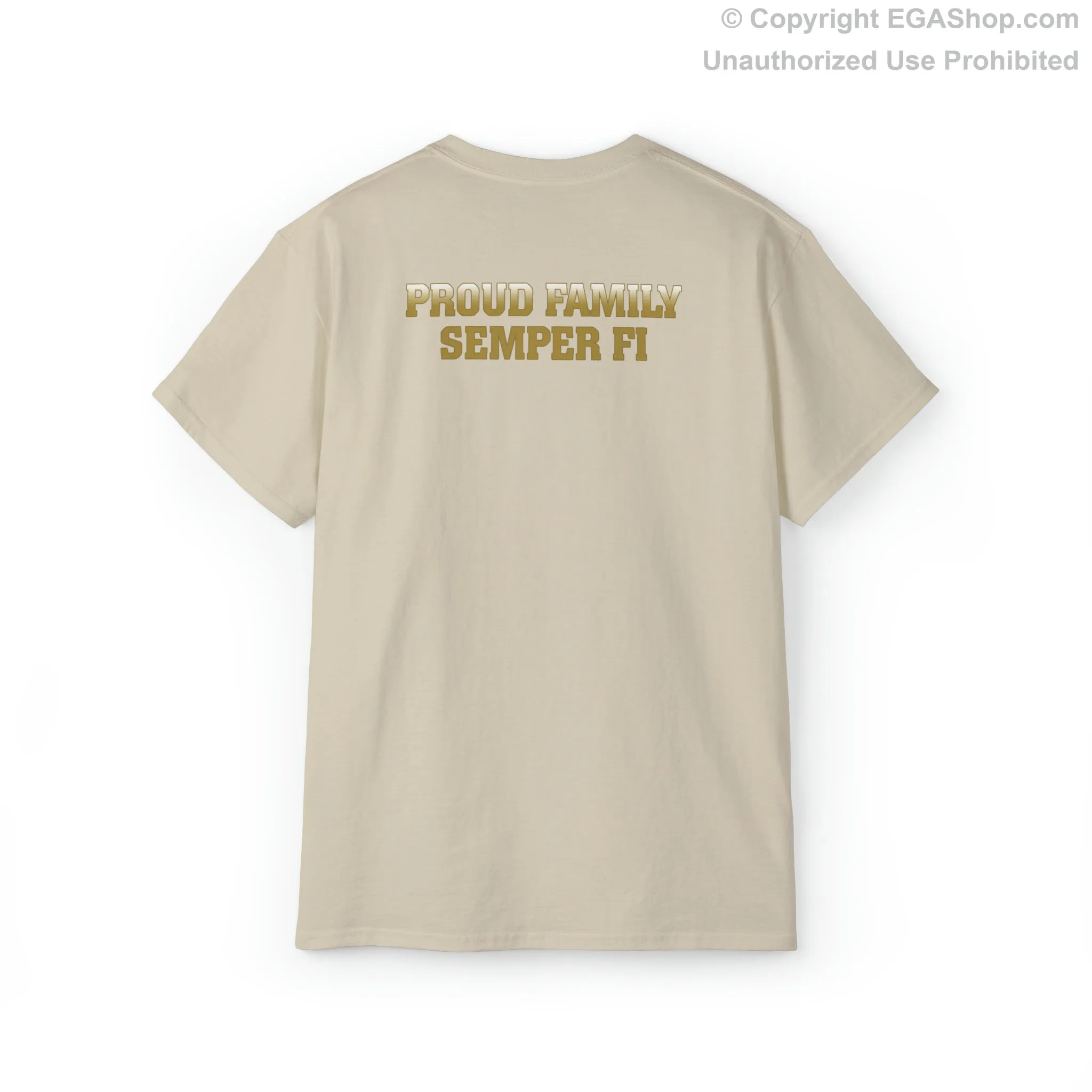 T-Shirt: Kilo Co. MCRD Parris Island (EGA   Back Proud Family)