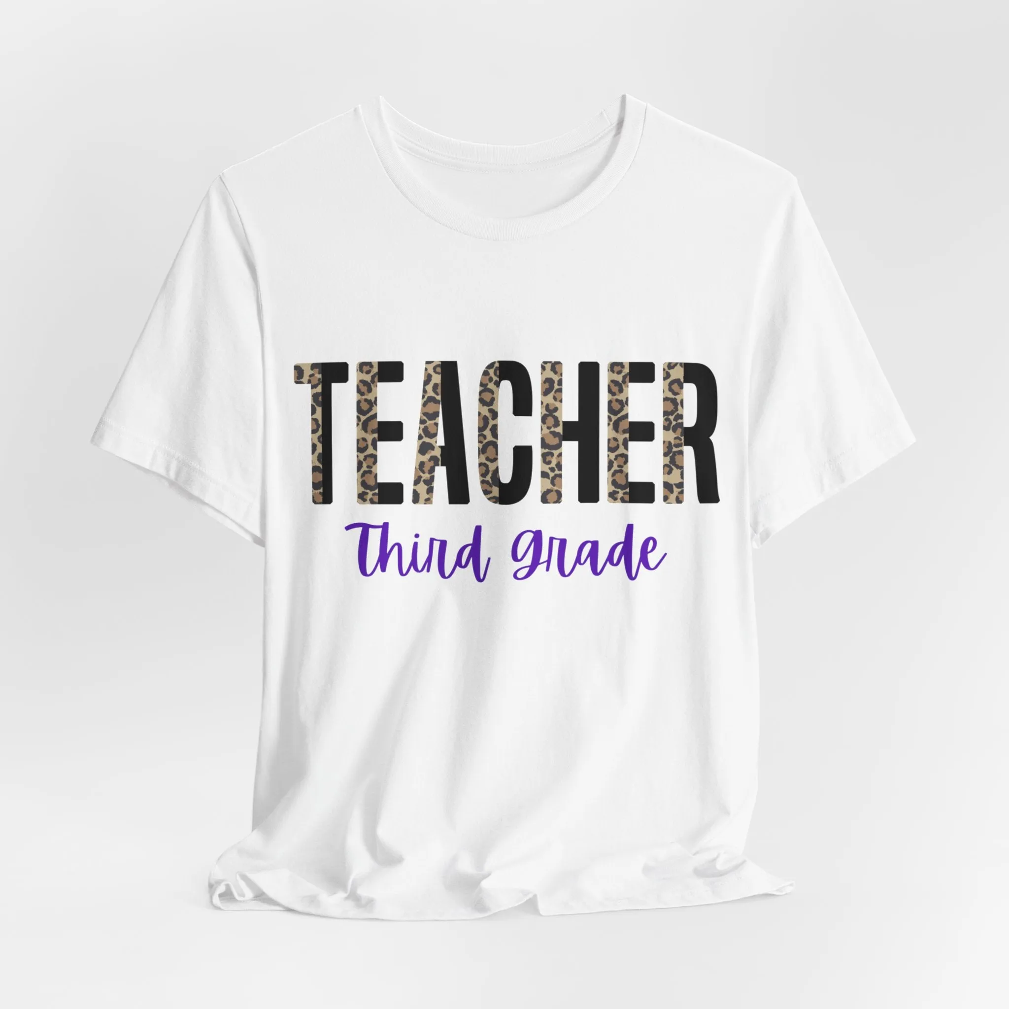 Teacher Third Grade Short Sleeve Tee