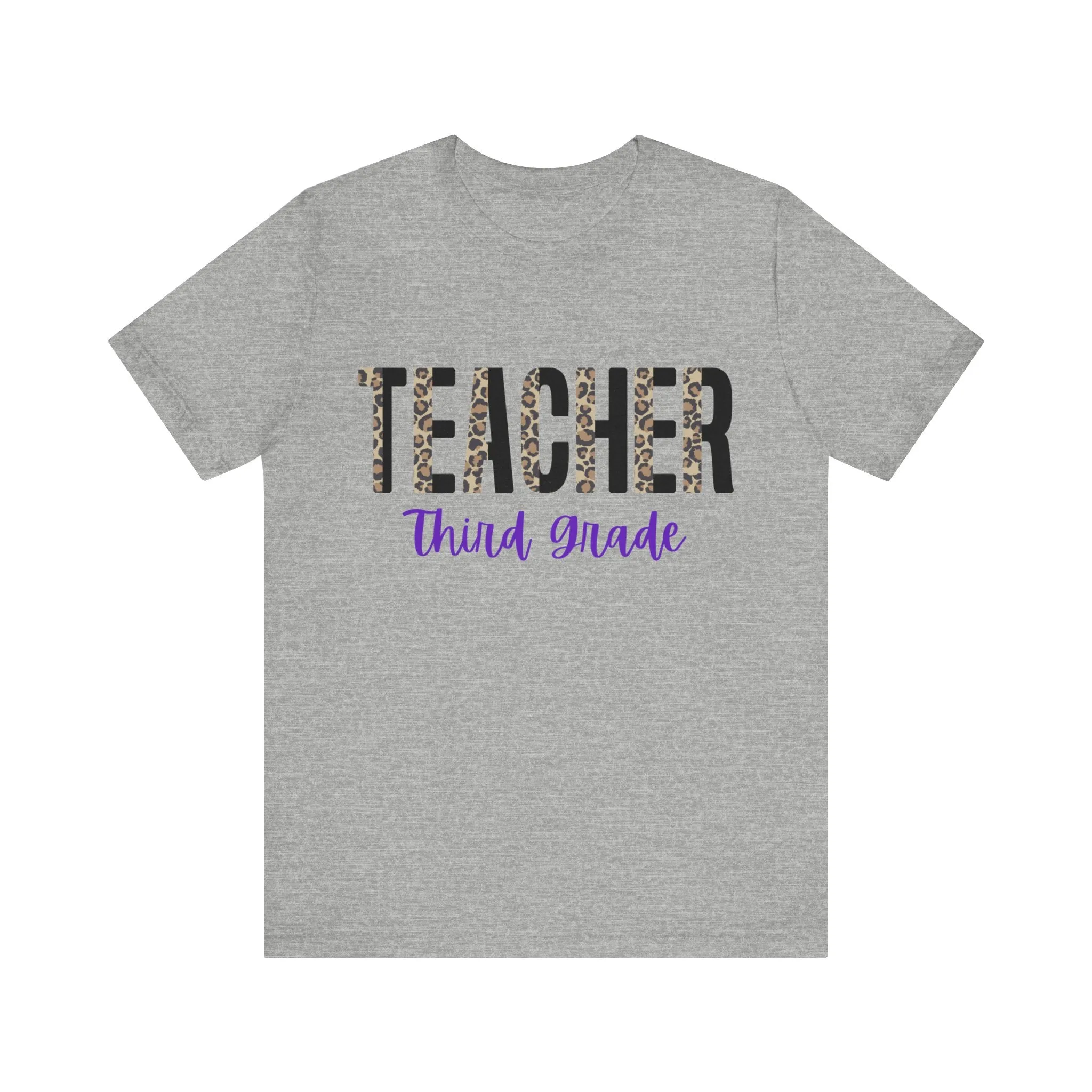 Teacher Third Grade Short Sleeve Tee