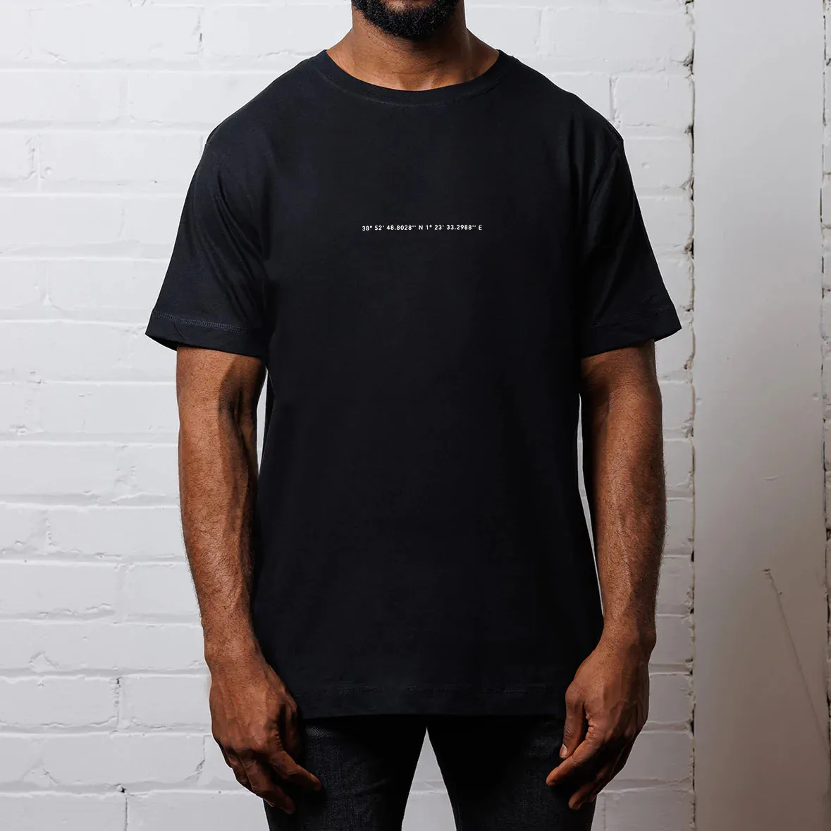 The Coordinates (DC10) - Tshirt - Black