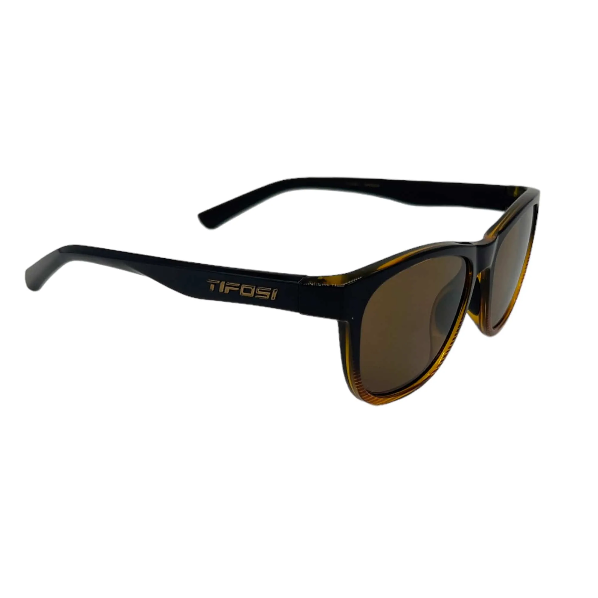 TIFOSI OPTICS Unisex "Swank" Sunglasses - Black & Brown