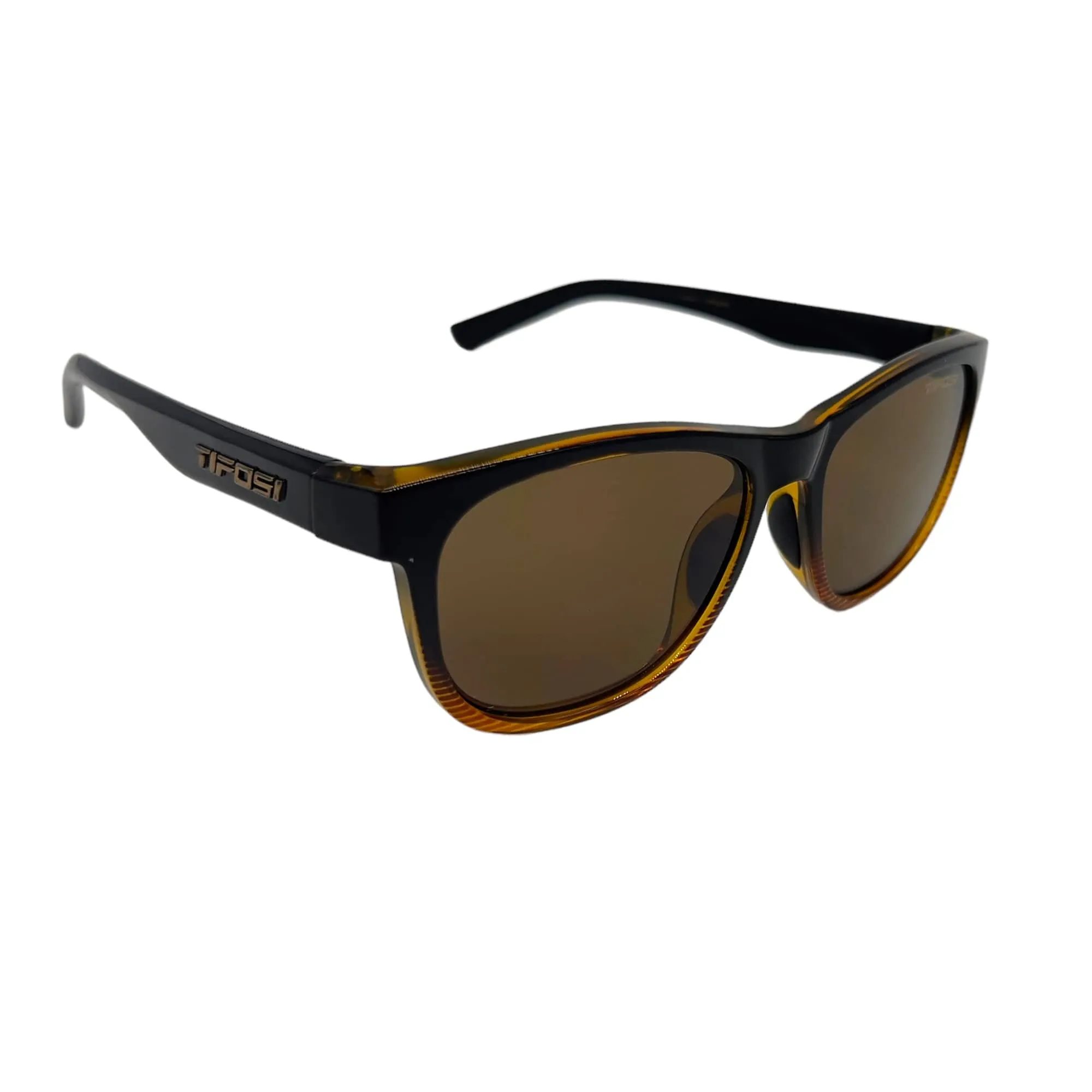 TIFOSI OPTICS Unisex "Swank" Sunglasses - Black & Brown