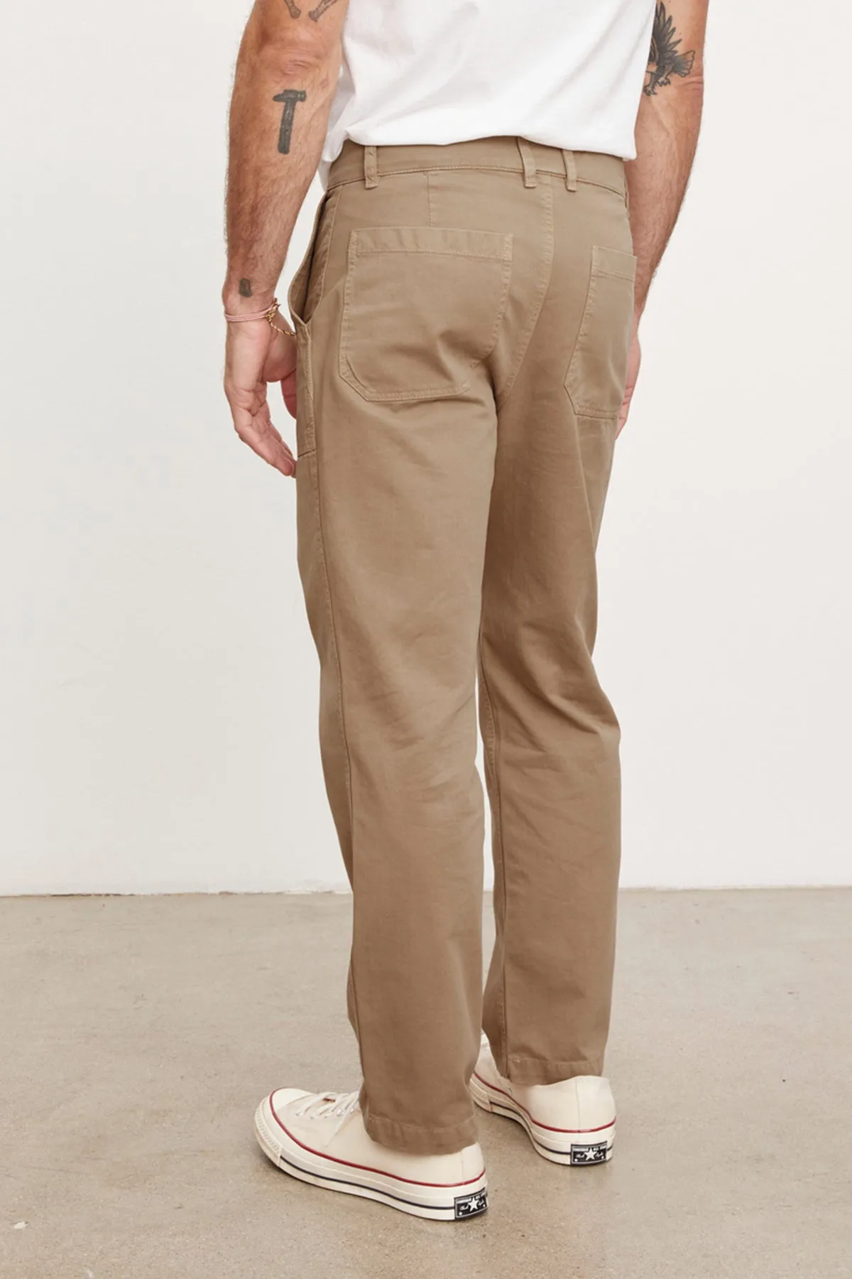 TOBY SANDED TWILL PANT