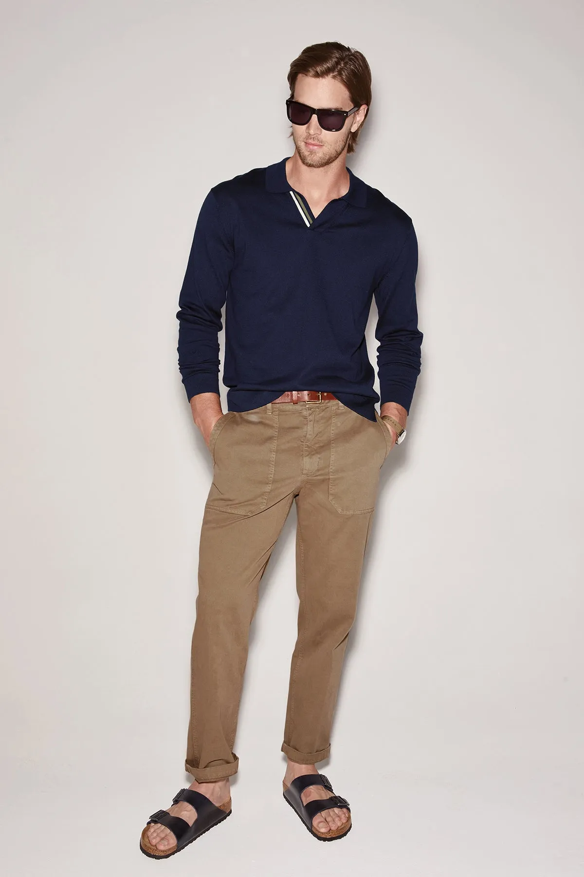 TOBY SANDED TWILL PANT