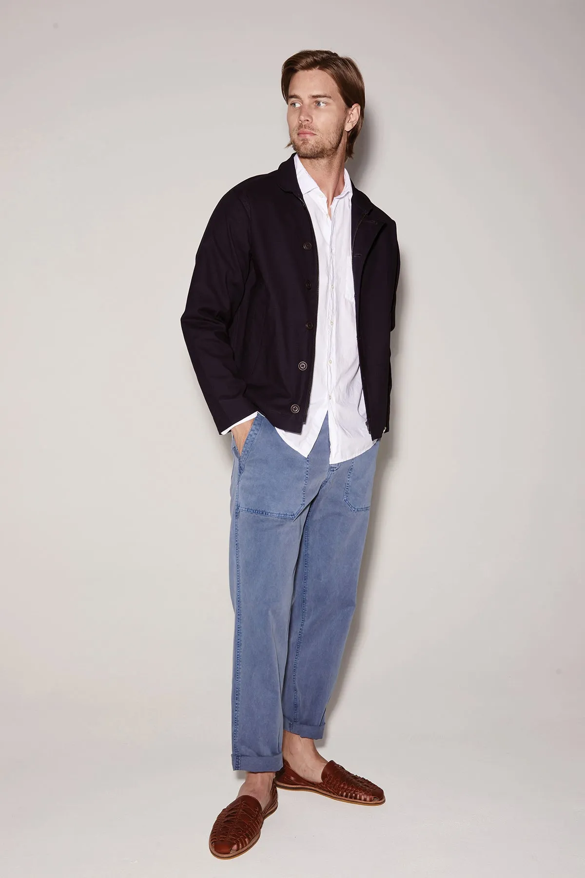 TOBY SANDED TWILL PANT