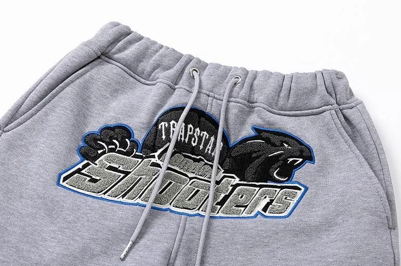 TRAPSTAR TRACKSUIT LOGO BLUE SHOOTERS *GREY/BLACK*