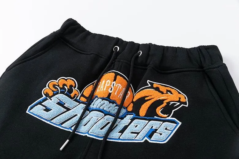 TRAPSTAR TRACKSUIT LOGO ORANGE SHOOTERS *GREY/BLACK*