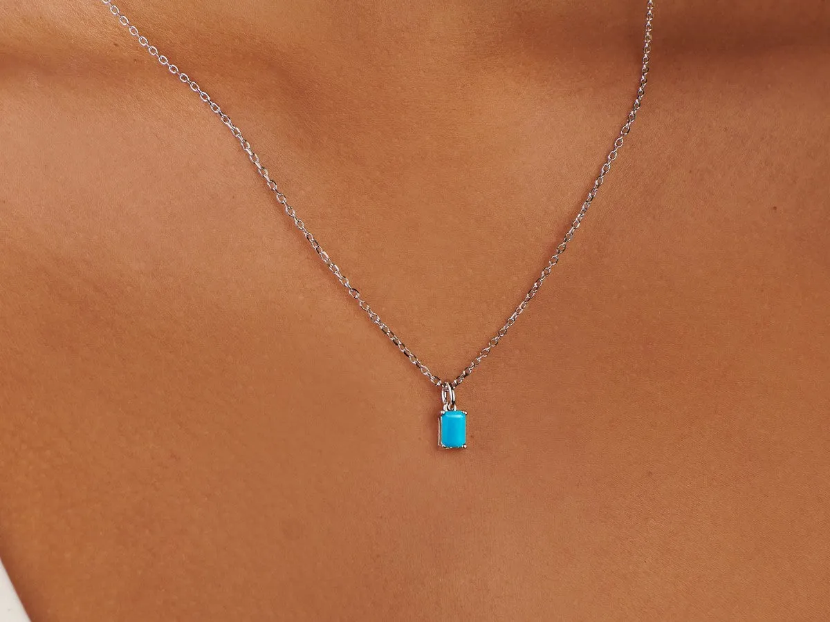 Turquoise Silver Necklace