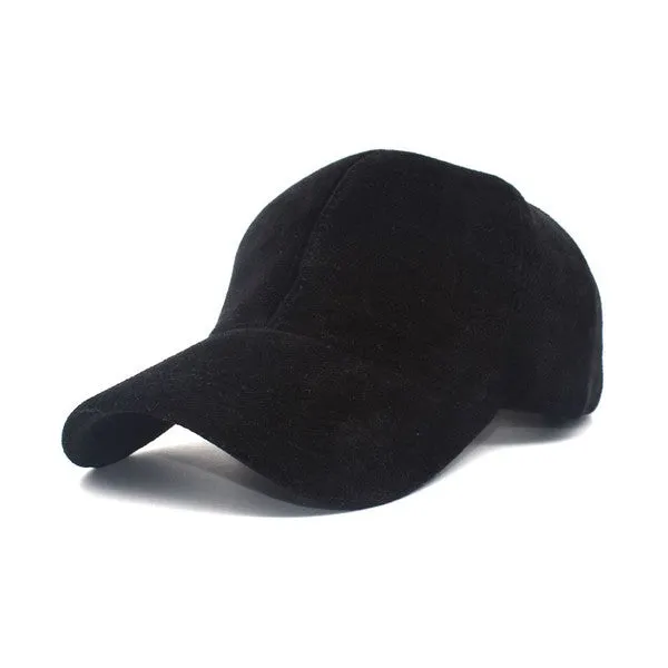 Velour Baseball Cap