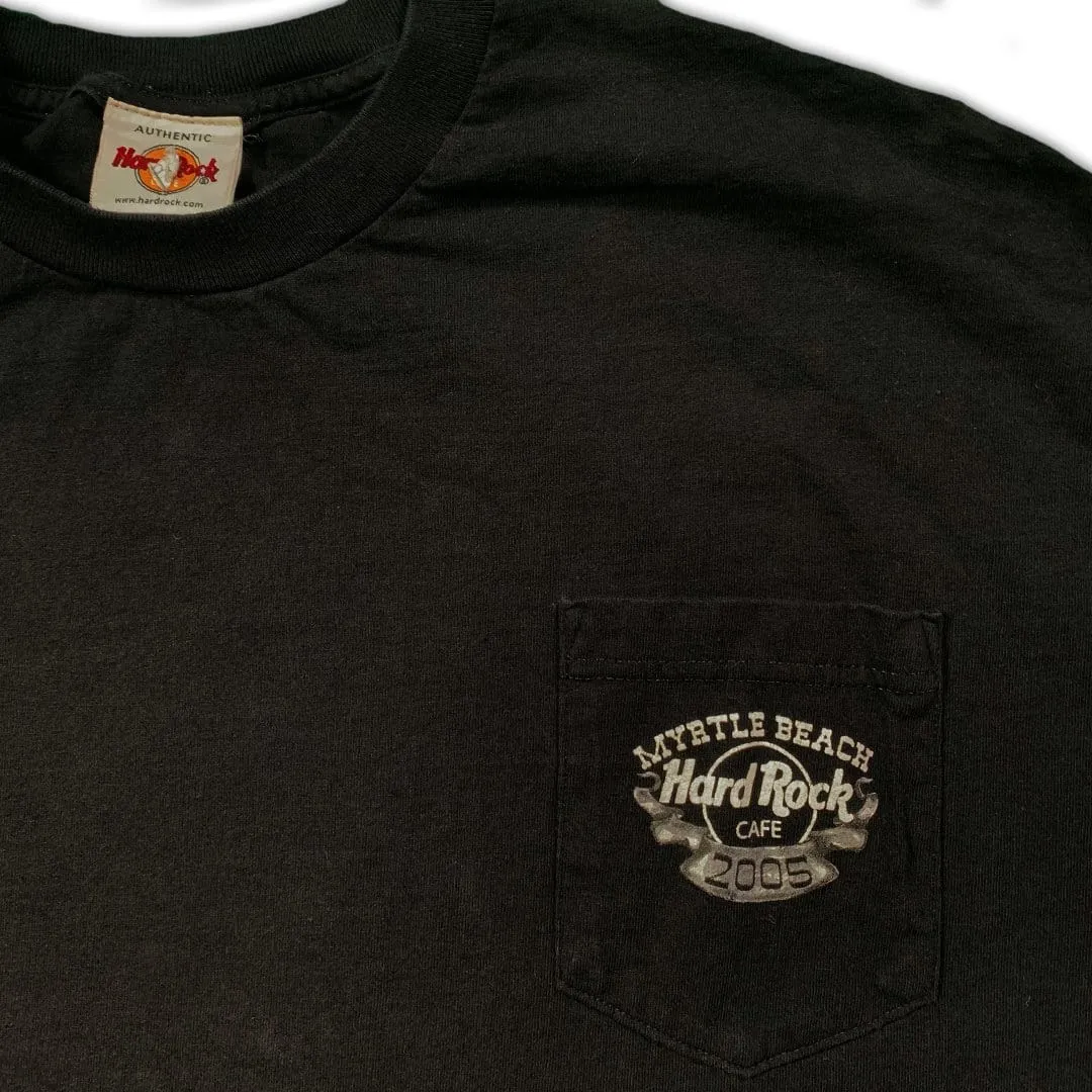 Vintage '05 Hard Rock Cafe Myrtle Beach Tee (XXL)