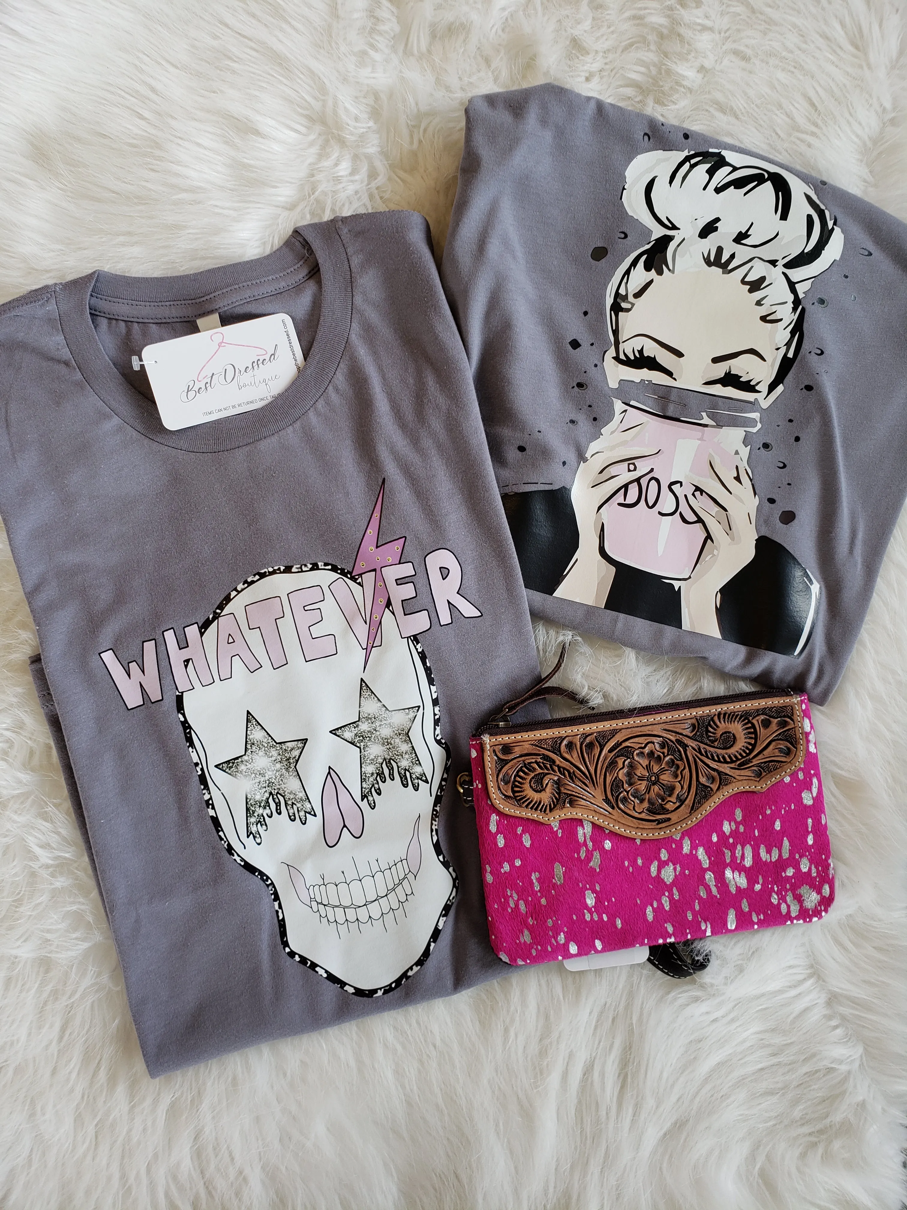 Whatever Skull Tee