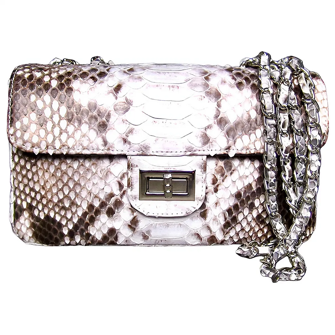 White Flap Bag LARGE