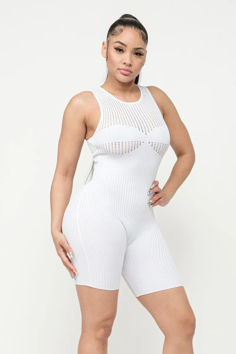 Wholesale Pointelle Stitch Romper