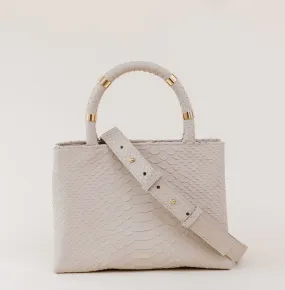 William Bag - Beige Python