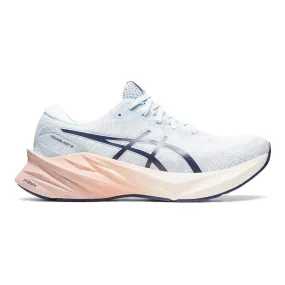 Women's Asics Novablast 3, Sky/Cream, 10.5 B Medium