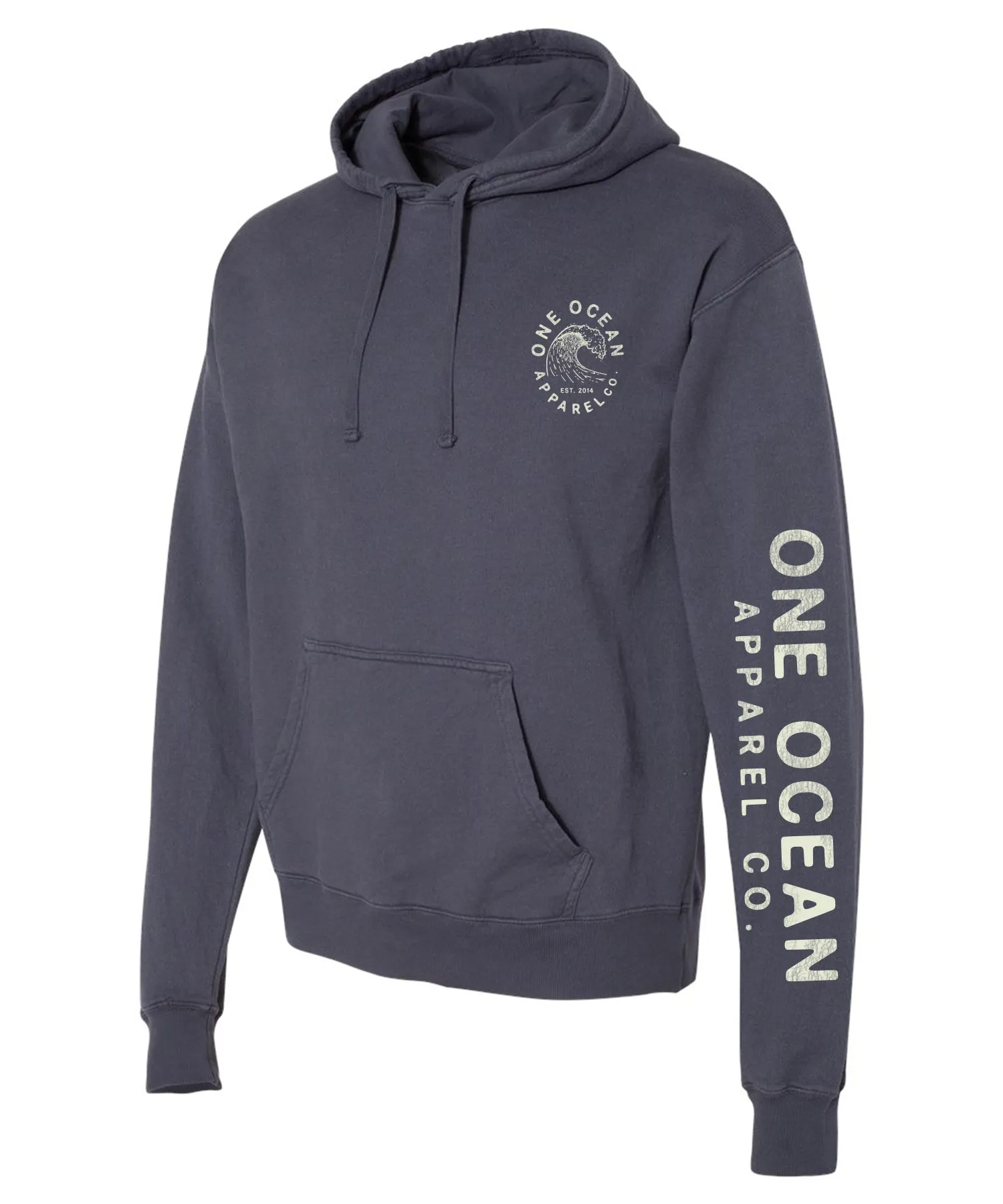 WS - One Ocean Apparel Co. Sleeve Logo Hoodie