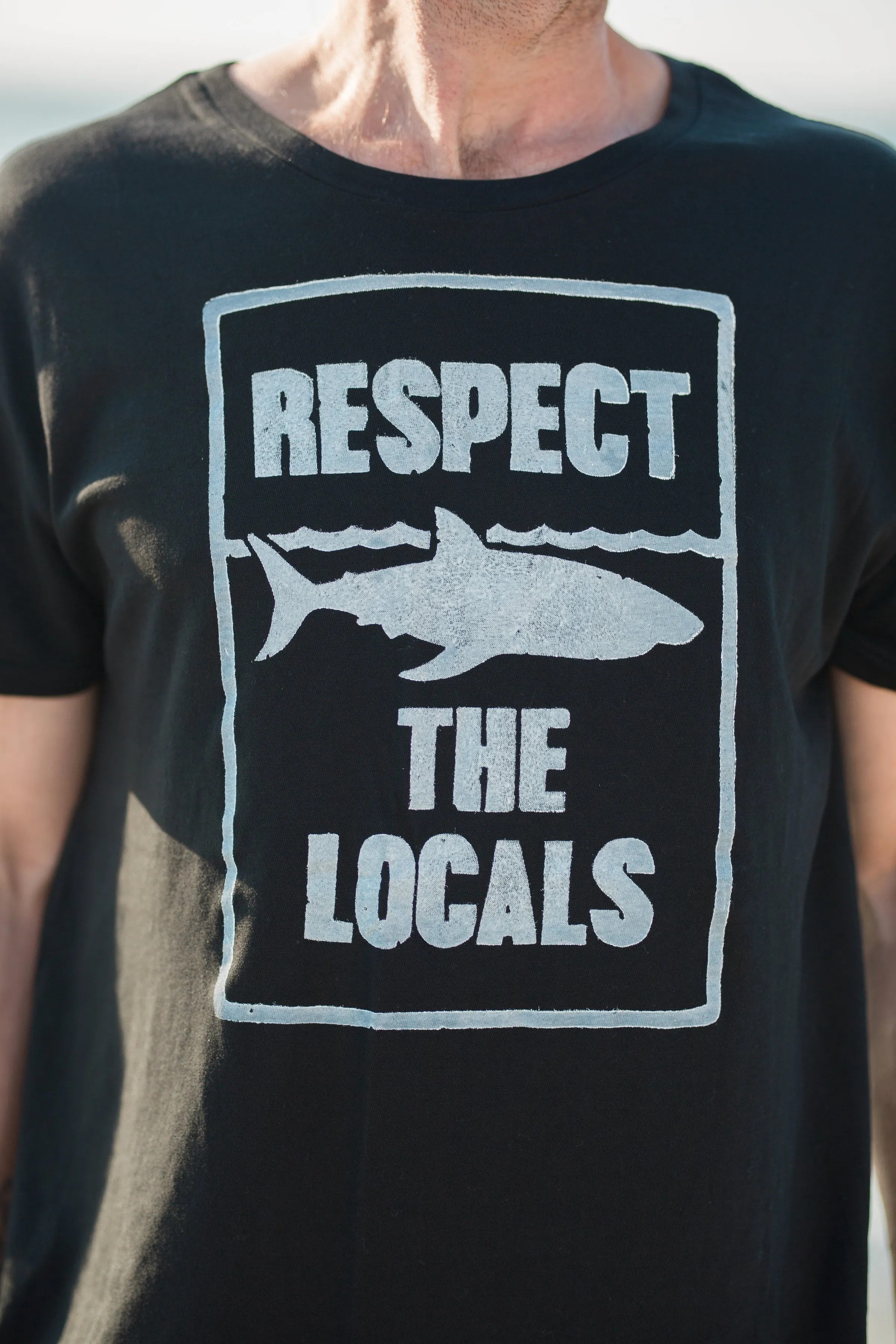 WS - Respect the Locals Black T