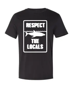 WS - Respect the Locals Black T