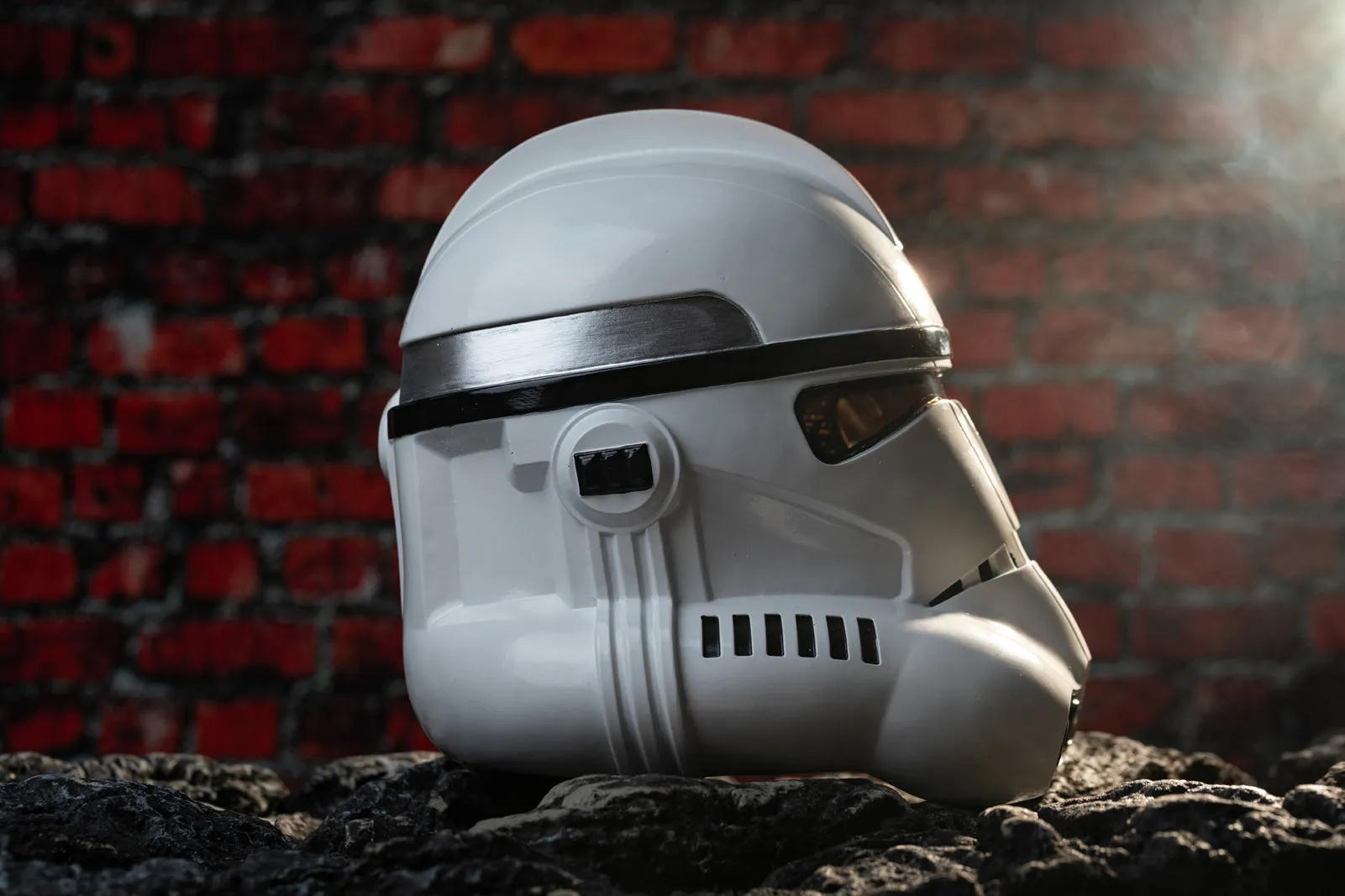 Xcoser Clone Trooper Phase 2 Helmet Resin White Adult Halloween Cosplay Helmet