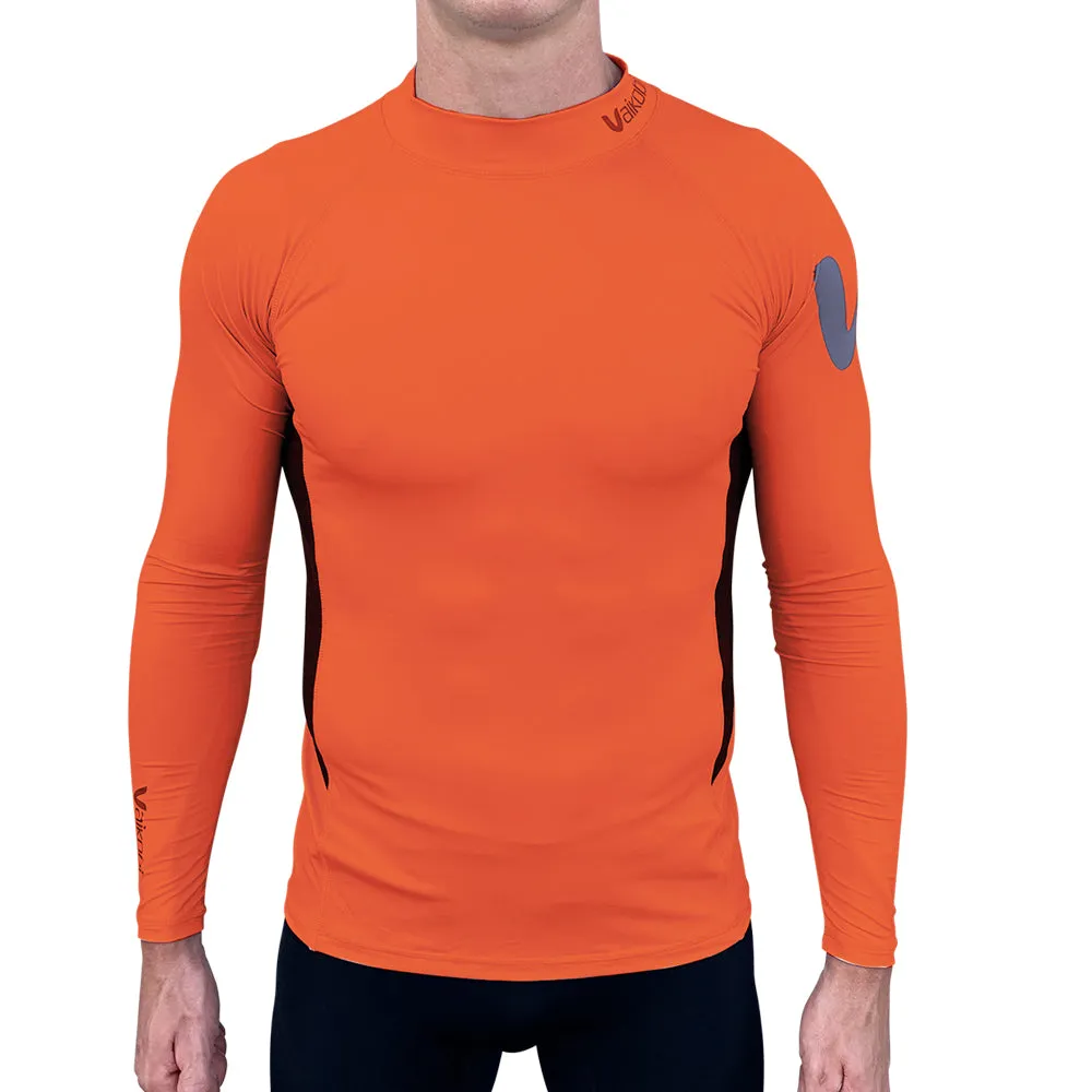 Youth Long Sleeve Rash Top - Orange