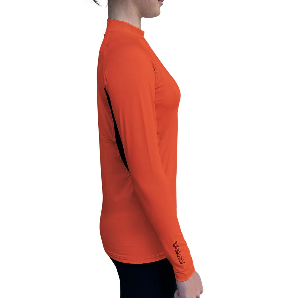 Youth Long Sleeve Rash Top - Orange